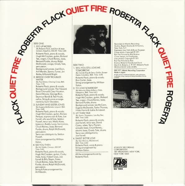 Back, Flack, Roberta - Quiet Fire